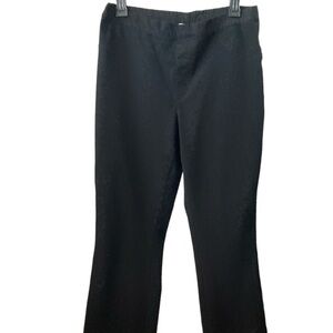 Isaac Mizrahi Black Pull On Pants Size 12